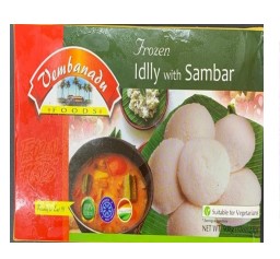 IDLLY WITH SAMBAR